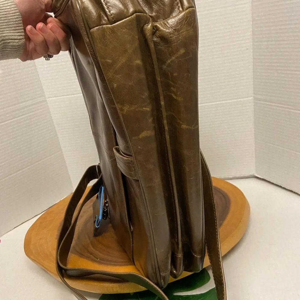 Piquadro Leather Lap Top Bag
